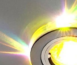 Натяжные потолки без встроенных светильников - модель 1