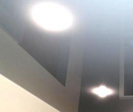 Натяжные потолки цветные глянцевые - модель 3