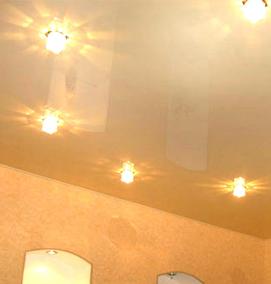 Натяжные потолки - модель 1