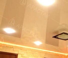 Натяжные потолки глянцевые парящие - тип 4