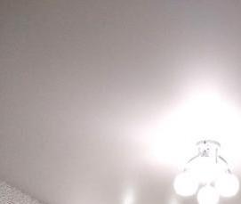 Натяжные потолки глянец сатин - вариант 3