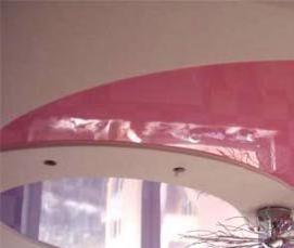 Натяжные потолки холодной установки - тип 4