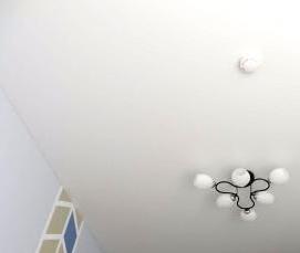 Натяжные потолки обычные матовые - модель 4