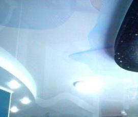 Натяжные потолки российского производства - модель 2