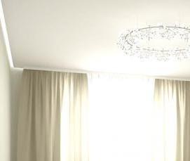 Натяжные потолки с эркерным окном - тип 4