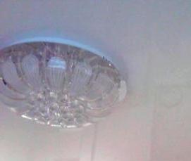 Натяжные потолки с подсветкой круги - тип 2