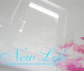 Натяжные потолки с рисунком бабочек - вариант 2