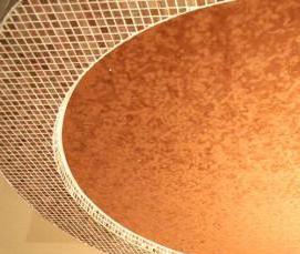 Натяжные потолки с шелкографией - тип 2