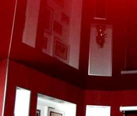 Натяжные потолки серо белые - тип 2