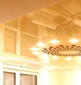 Натяжные потолки - модель 2