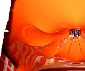 Натяжные потолки в цвете белый перламутр - вариант 1