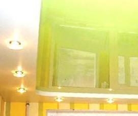 Натяжные тканевые потолки без нагрева - вариант 1