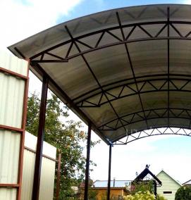 Из монолитного поликарбоната - вариант 4