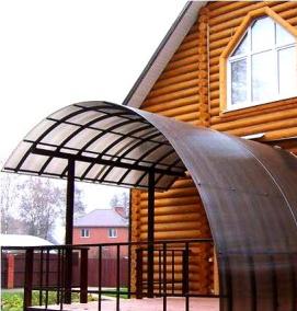 Примыкающий к дому - вариант 1