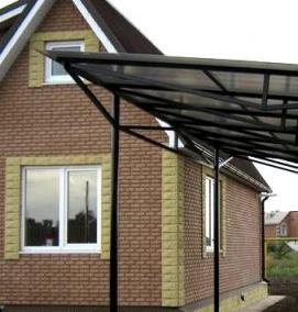 Над верандой - модель 2