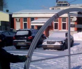 Небольшая теплица из поликарбоната эконом - вариант 1