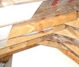 Недорогой утеплитель для каркасного дома - модель 1