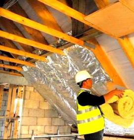 Недорогой утеплитель для крыши - вариант 2