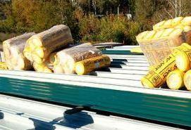 Негорючий утеплитель для кровли - тип 2