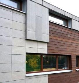 Негорючий вентилируемый фасад - тип 3