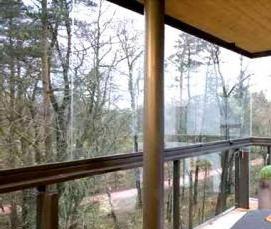 Немецкое безрамное остекление - тип 3