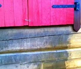 Необработанное бревно - тип 3