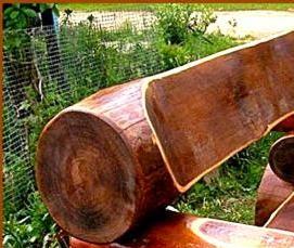 Необработанное бревно - тип 2