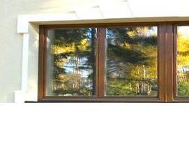 Неоткрывающиеся пластиковые окна - модель 4