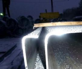 Нержавеющий с образный профиль - модель 4