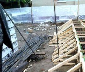 Несъемный ленточный фундамент - модель 4