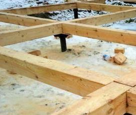 Несущие сваи - вариант 4