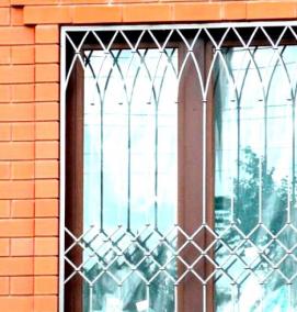 Невидимые решетки на окна - вариант 3