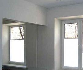 Нижние рулонные шторы - модель 1