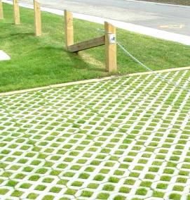 Объемная георешетка для парковки - модель 2