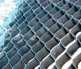 Объемная георешетка для склонов - вариант 3