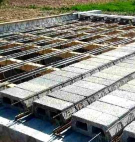 Облегченные плиты перекрытия - тип 1