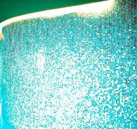 Облицовка бассейна мозаикой - тип 2