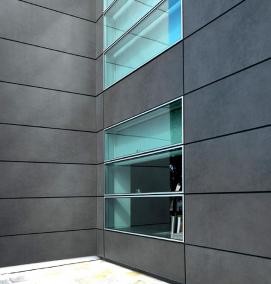 Облицовка зданий керамогранитом - тип 1