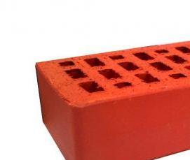 Облицовочный кирпич красного цвета - тип 2