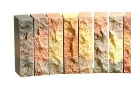 Облицовочный кирпич оливковый - модель 3