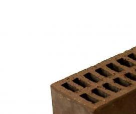 Облицовочный одинарный пустотелый кирпич - тип 4