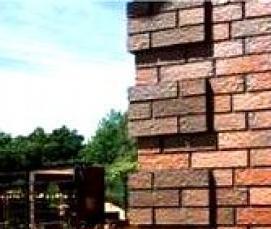 Облицовочный рваный камень для фасада - вариант 4