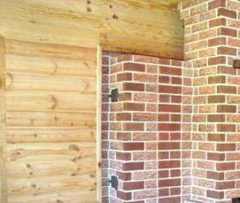 Облицовочный жаропрочный кирпич для печи - модель 2