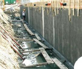 Обмазочная гидроизоляция фундамента битумной мастикой - модель 2