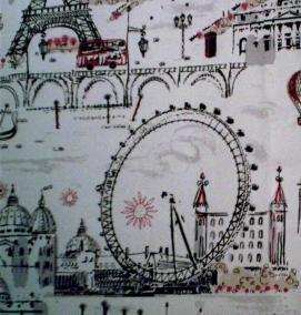 Обои бумажные: лондон - тип 3