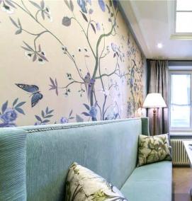 Обои для кухни виниловые моющиеся без подгона - модель 4