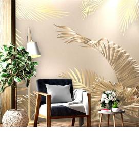 Обои флизелиновые: листья - вариант 4