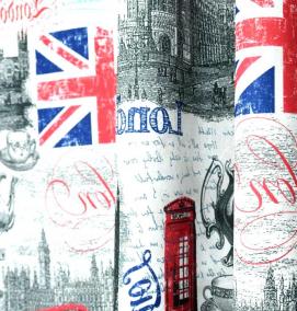 Обои флизелиновые: лондон - тип 2