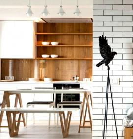 Обои под покраску кирпич - тип 1