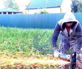 Обрезка свай - тип 4